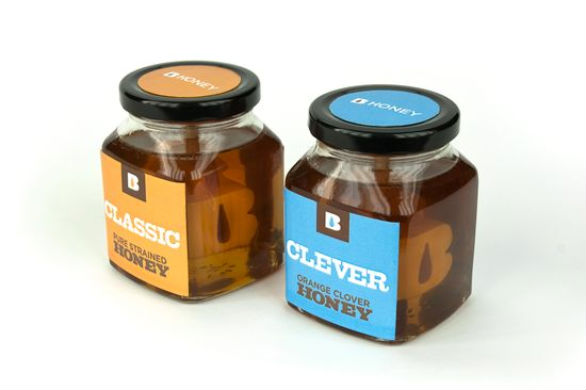 Product Label Design - B Honey