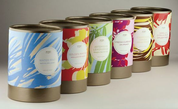 Product Label Design -  Koko Candles 