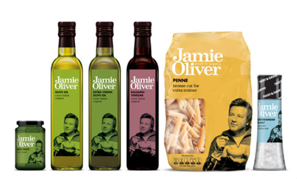 Product Label Design - Jamie Oliver