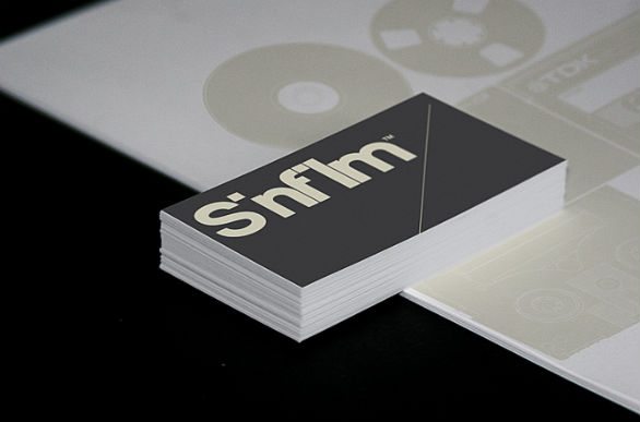 Black Business Cards - Sin Film