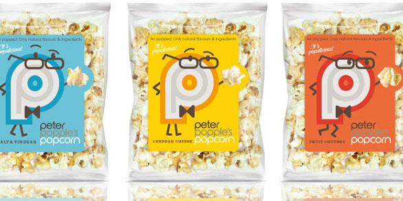 Food Label Design - Peter Popples Popcorn