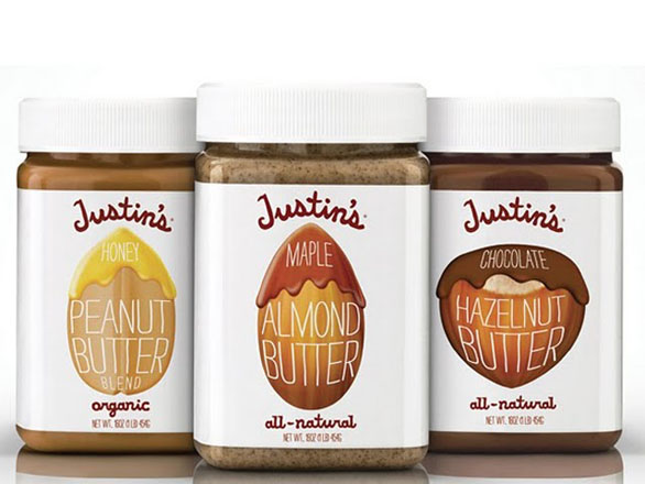 Food Label Design - Justins Nut Peanut Butter