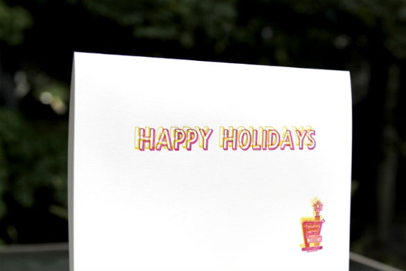 Holiday Card Ideas - Happy Holidays