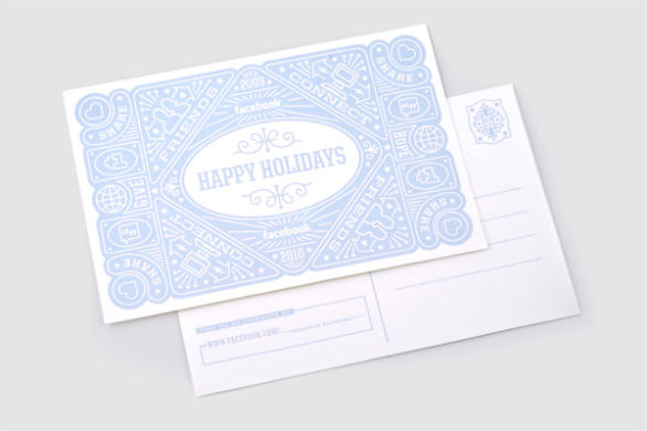 Holiday Card Ideas - Facebook Card