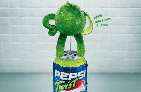 Promotional Banner Printing - Pepsi Lime