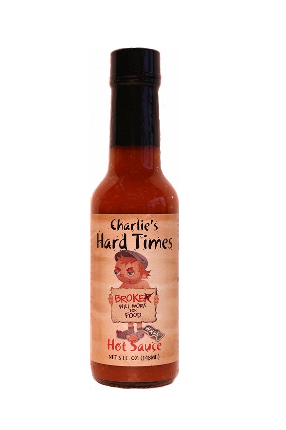 Hot Sauce Labels - charlie's hard times