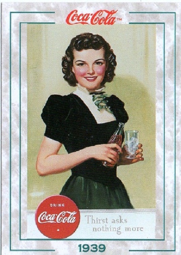 Pin-Up Girl Calendar - Coke Girl 1939