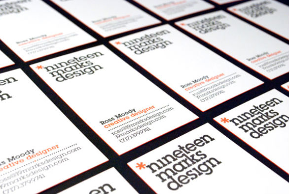 Cool Business Card Designs - Ross Moody