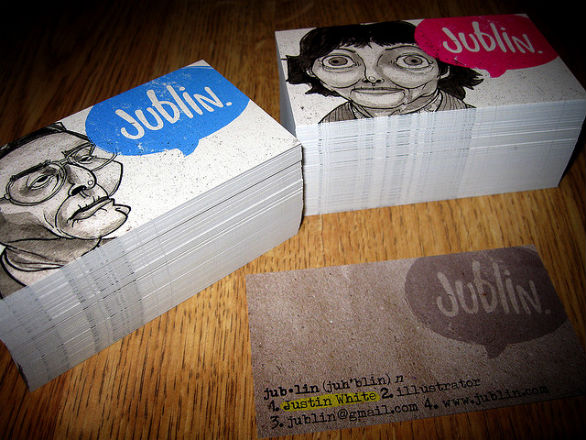 Cool Business Card Designs - Justin White