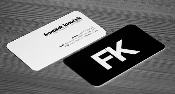 Cool Business Card Designs - Frantisek Kloucek