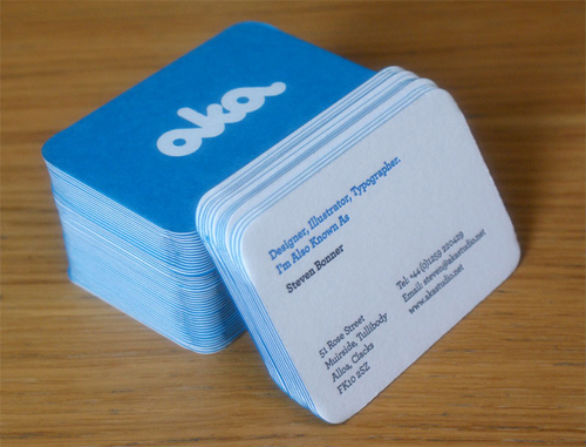 Cool Business Card Designs - Steven Bonner