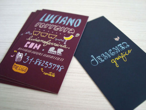 Cool Business Card Designs - Luciano Ferreira