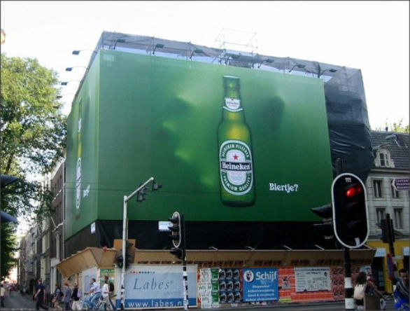 Creative Outdoor Advertising - Heineken