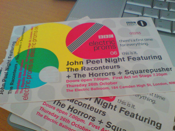 Custom Ticket invitations - BBC Proms