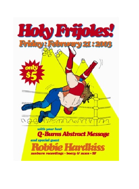 flyer design ideas - holy frijoles