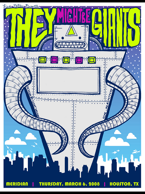 flyer design ideas -they might be giants