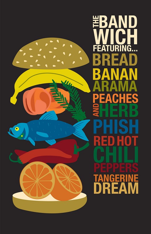 flyer design ideas - bandwich