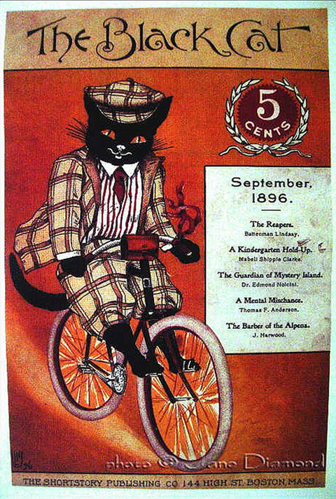 Art Nouveau Poster - meow