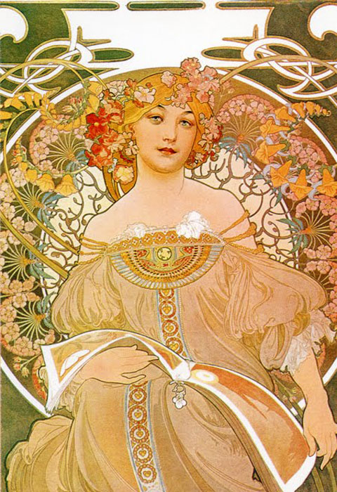 Art Nouveau Poster - Mucha1