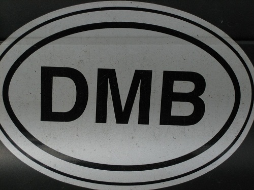 rock band stickers - dmb