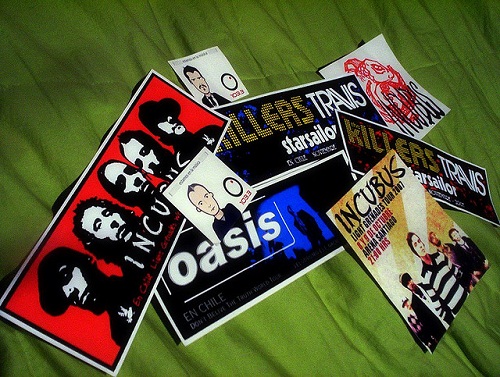 rock band stickers 19 rock band stickers -various stickers