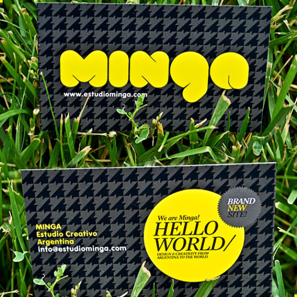 Sample Business Card Designs - Minga