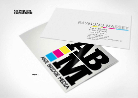 Sample Business Card Designs - ABM