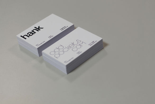 Sample Business Card Designs - Hank