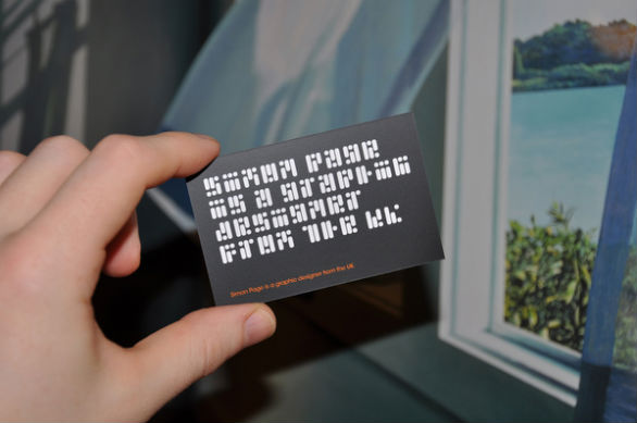 Sample Business Card Designs - Simon Page