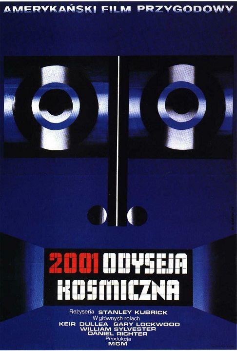 science fiction posters - polish 2001 poster