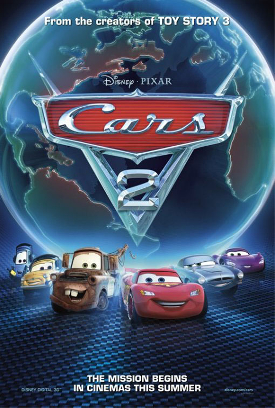 Upcoming Movie Posters - Cars 2