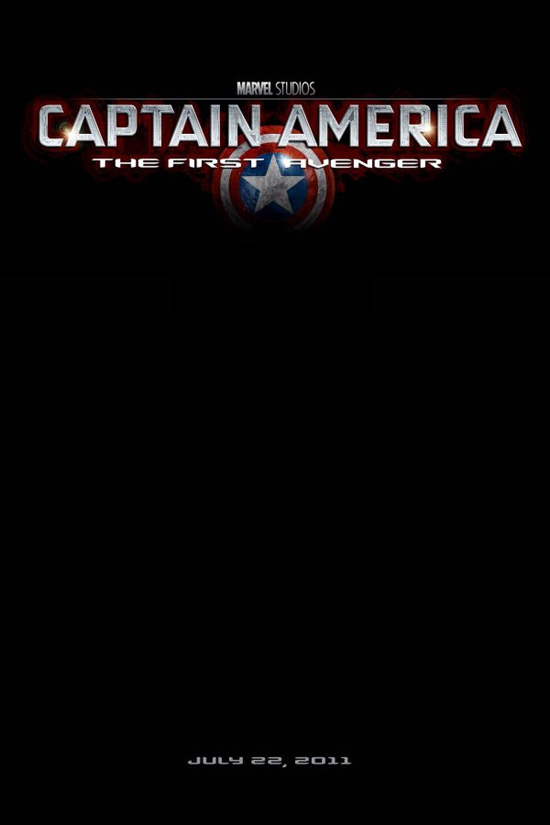 Upcoming Movie Posters - Captain America: The First Avenger