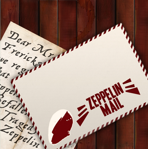 Custom Envelopes - Zeppelin