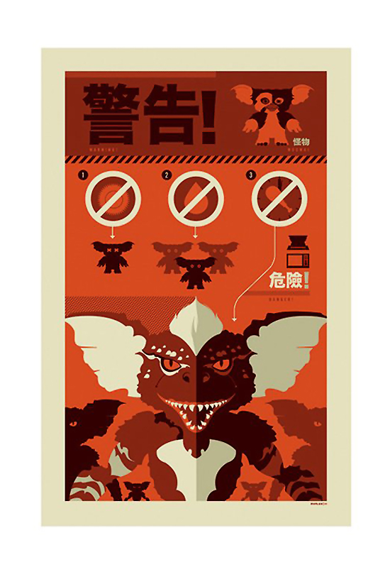 Information Graphic Posters - Gremlins 