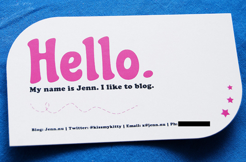 Marketing Business Card - Jenn