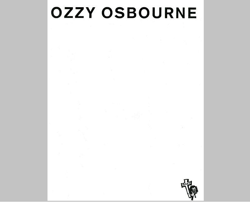 Personal Letterhead - Ozzy Osbourne