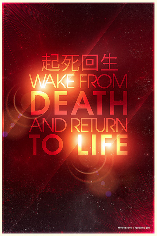 japan earthquake posters 15 - francois hoang wake from death return to life