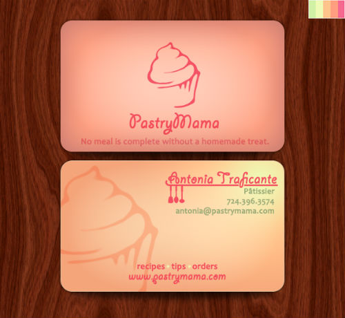 bakery business cards 20 examples of pastry shop business cards i card samples for business