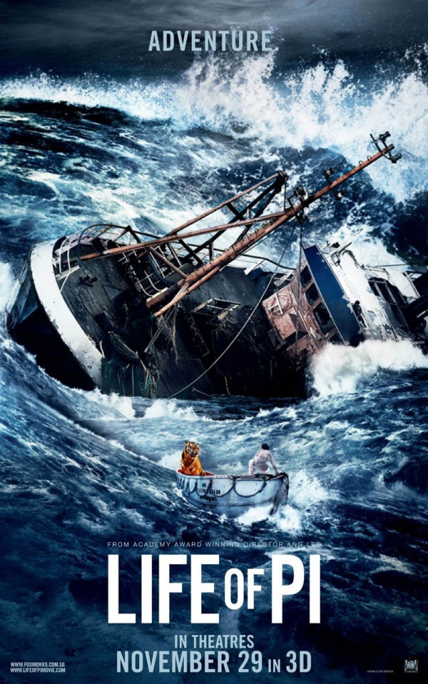 UPrinting Poster Roundup -Academy Award Nominees - Life of Pi