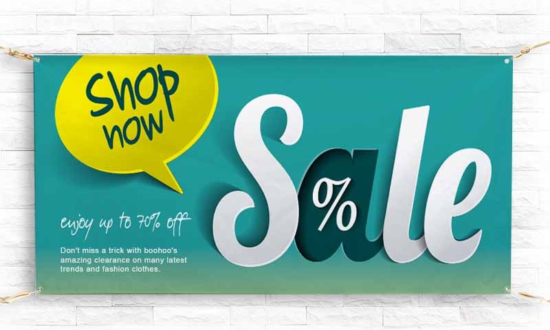 Sale banner