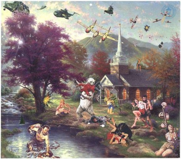 Kinkade Pop Culture Parody by Blanchard
