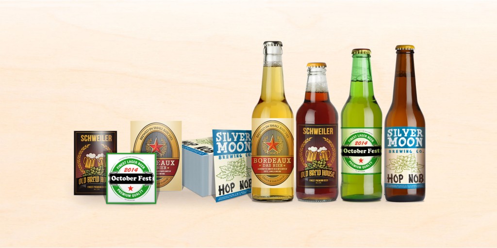 Cut-to-Size Beer Labels