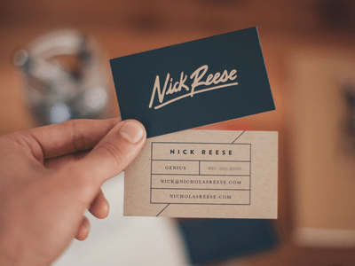 38 Pro Designers Reveal Their Top Business Card Design Tips