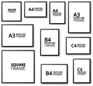 poster size paper dimensions