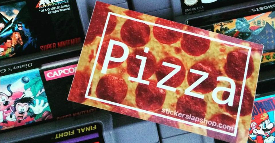 Pizza Sticker