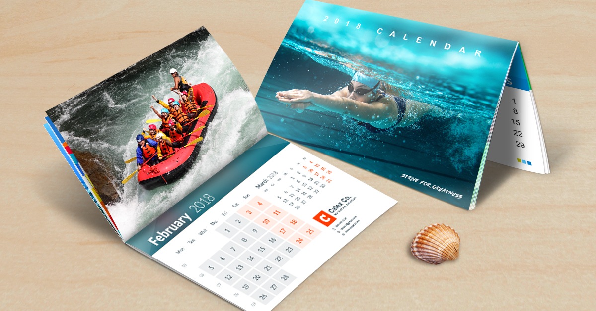 Popular Calendar Themes for 2018 UPrinting
