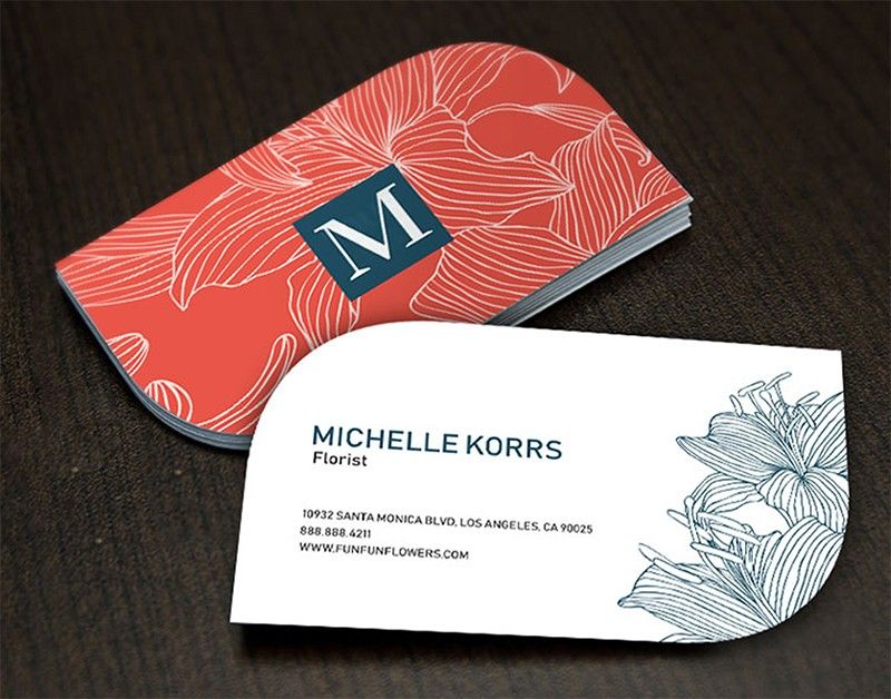 Rounded Corner Business Cards - Print Custom Business Cards at UPrinting