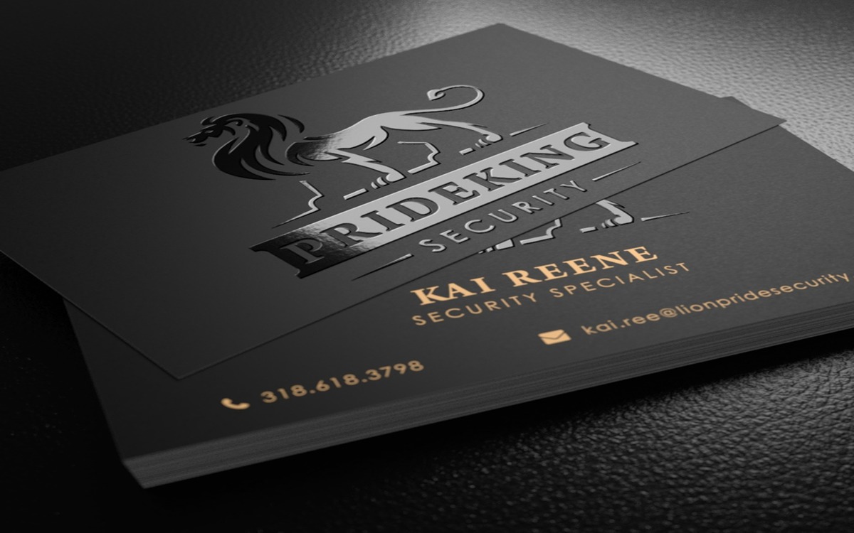 Raised Spot UV Business Cards