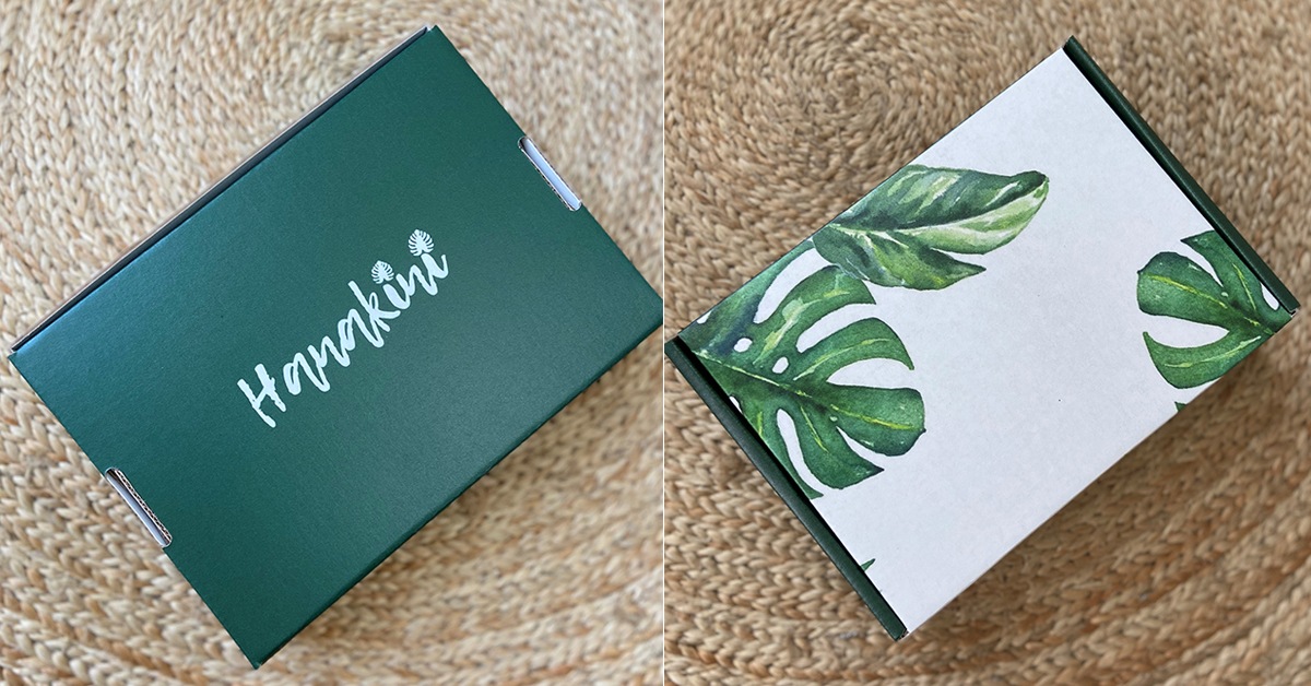 Hanakini Swim custom mailer boxes 