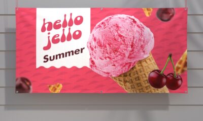 Welcome Vinyl Banner for Seasons